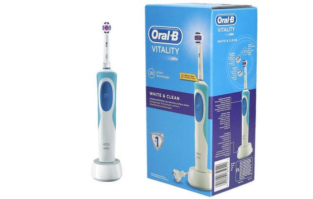 Электрическая зубная щетка Braun Oral-B Vitality 3D White D12
